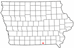 Locator map of Exline