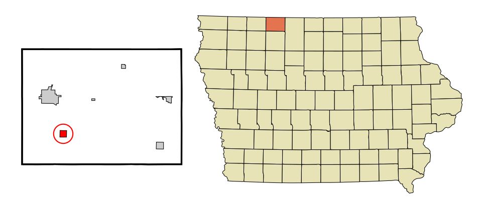 Locator map of Wallingford