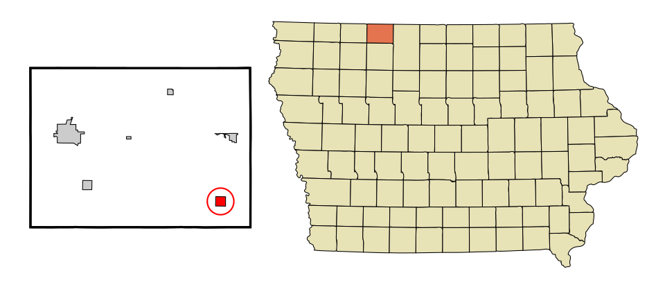 Locator map of Ringsted