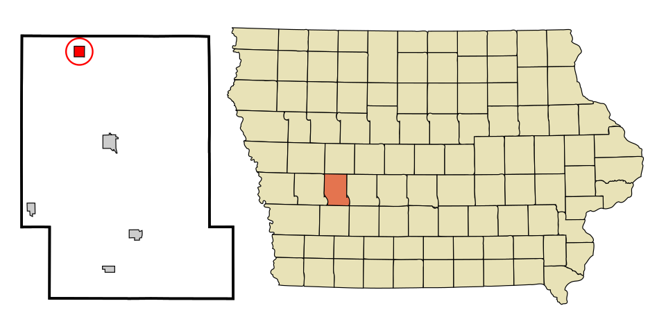 Locator map of Gray