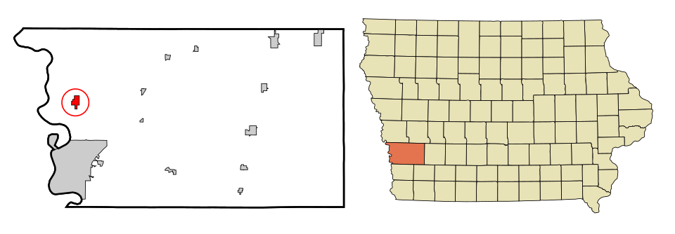 Locator map of Crescent