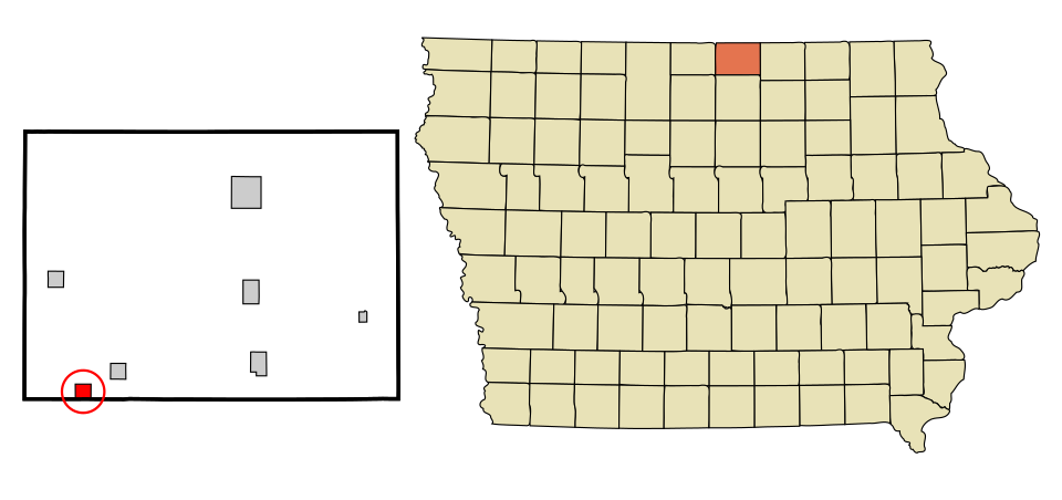 Locator map of Fertile