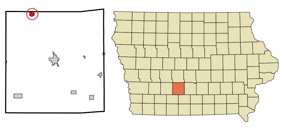 Locator map of Earlham