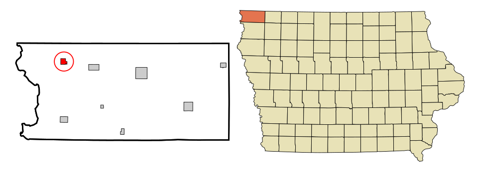 Locator map of Larchwood
