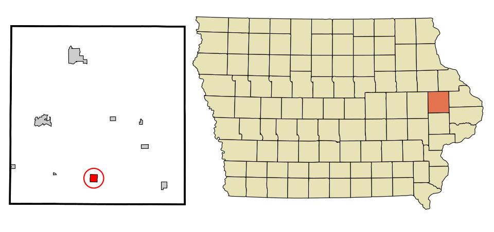 Locator map of Olin