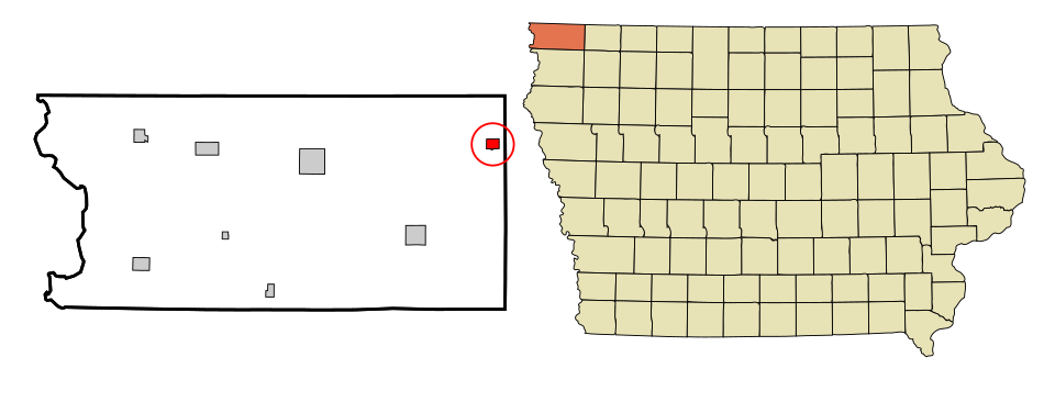 Locator map of Little Rock