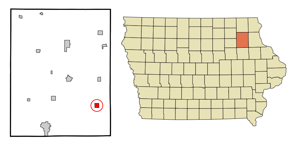 Locator map of Arlington
