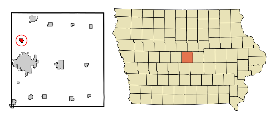 Locator map of Gilbert
