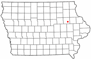 Locator map of Quasqueton