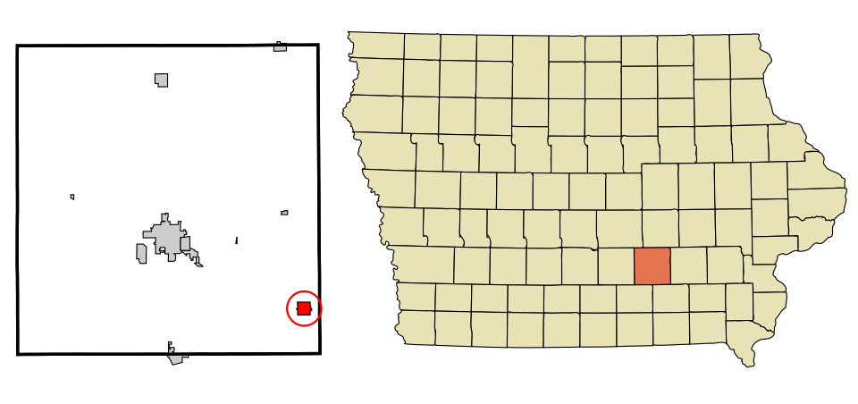 Locator map of Fremont