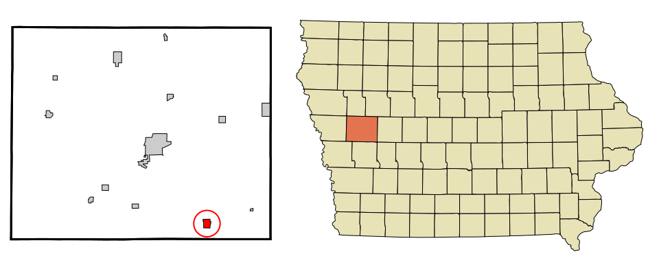 Locator map of Manilla