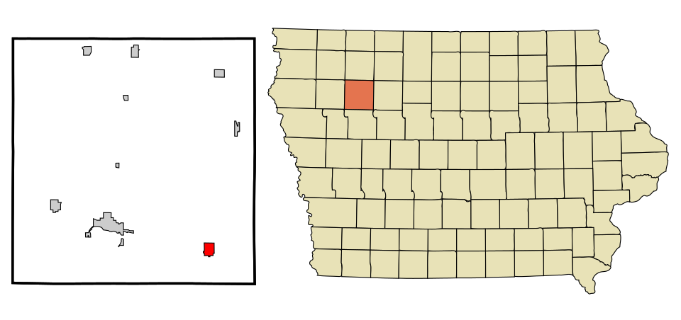 Locator map of Newell
