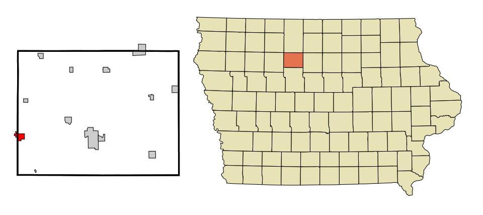 Locator map of Gilmore