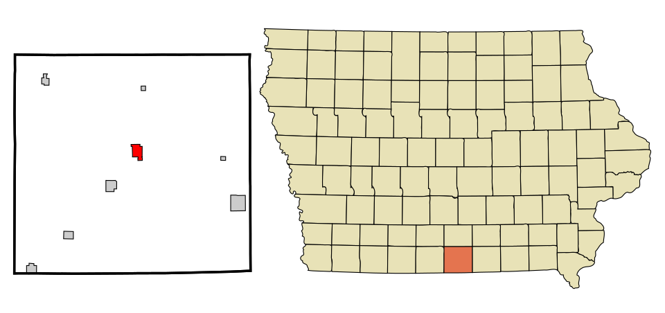 Locator map of Corydon