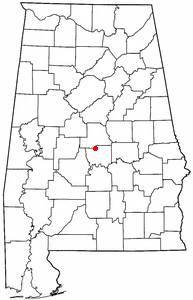 Locator map of Billingsley