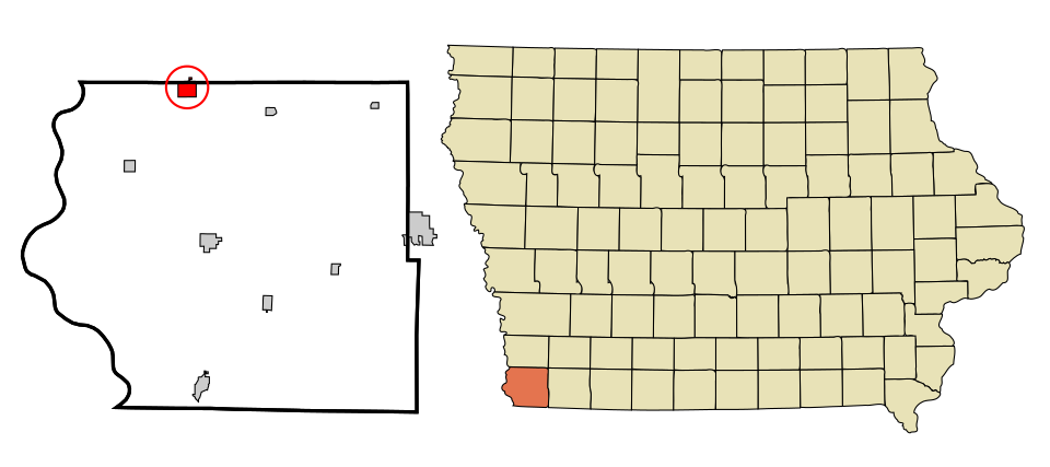 Locator map of Tabor