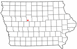 Locator map of Gowrie