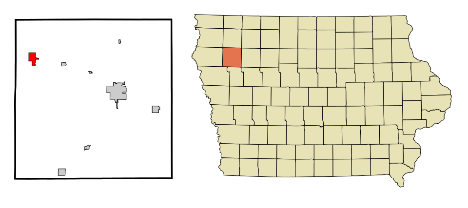 Locator map of Marcus