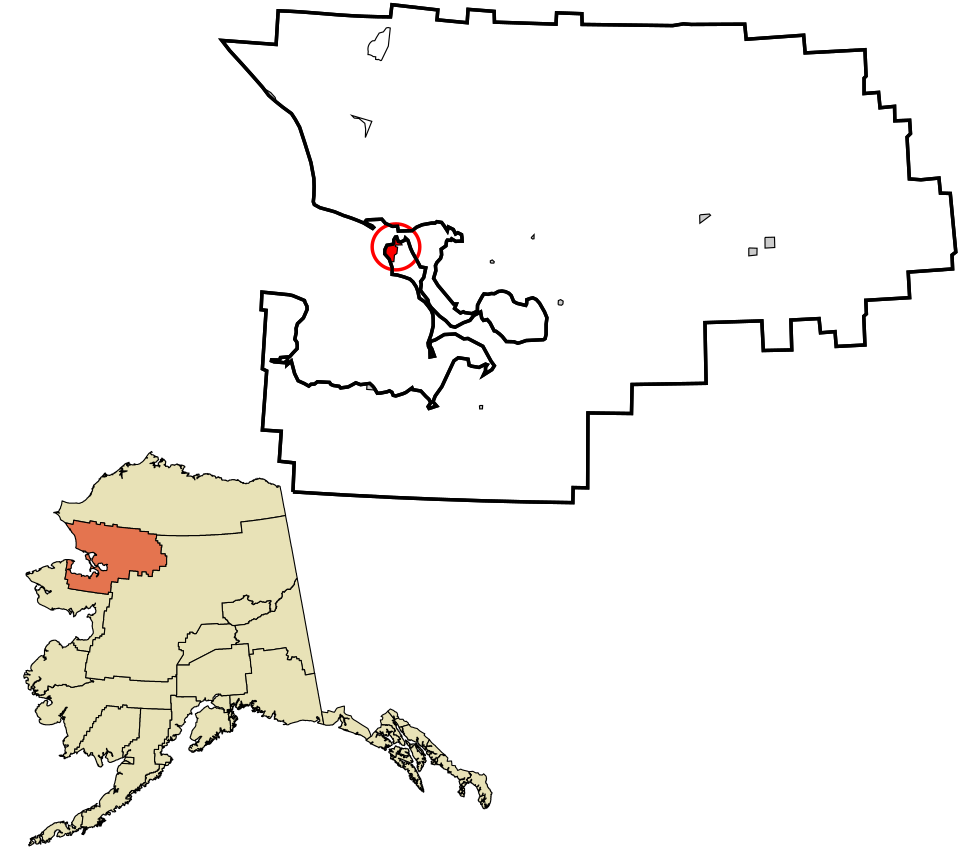 Locator map of Kotzebue