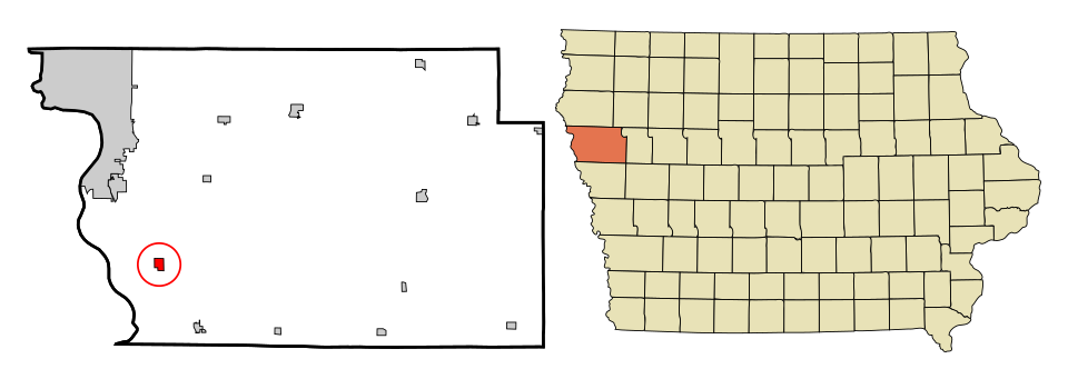 Locator map of Salix