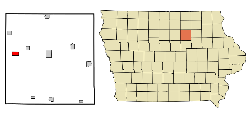 Locator map of Dumont