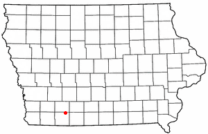Locator map of Lenox