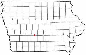 Locator map of De Soto