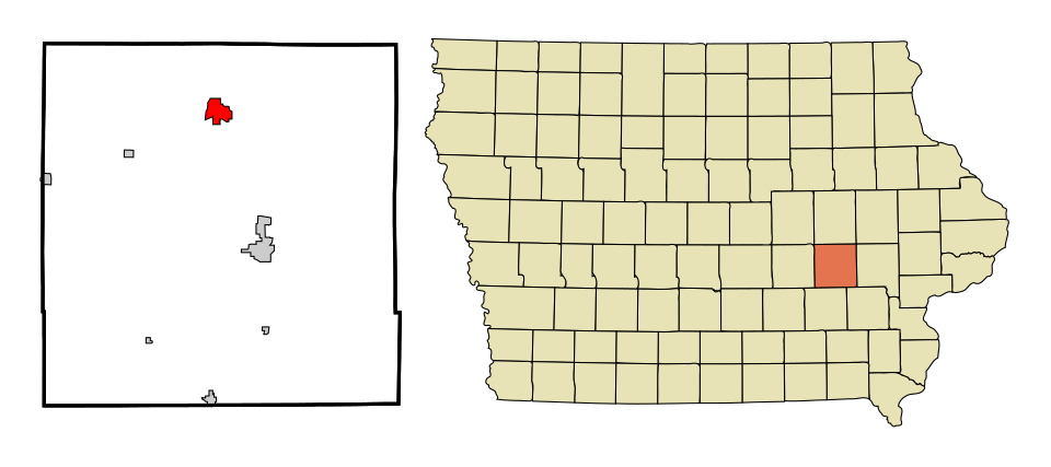 Locator map of Marengo