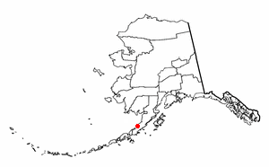 Locator map of Port Heiden