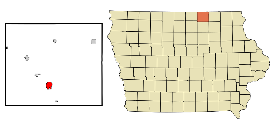 Locator map of Osage