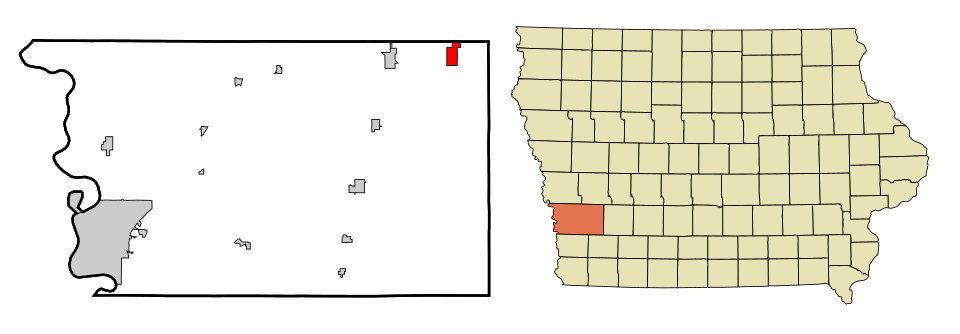Locator map of Walnut
