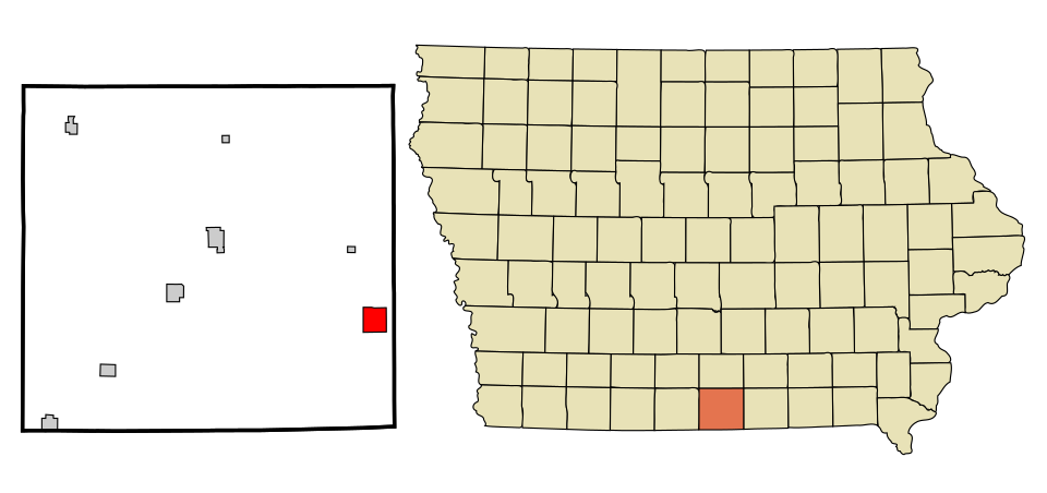 Locator map of Seymour