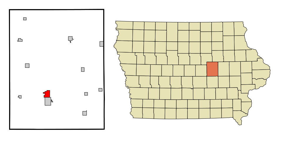 Locator map of Toledo