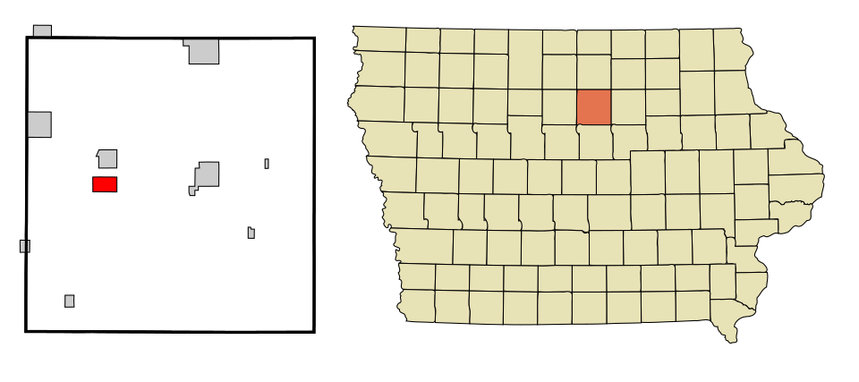 Locator map of Coulter