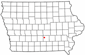 Locator map of Pleasantville