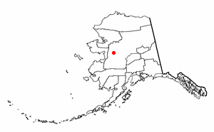 Locator map of Nulato