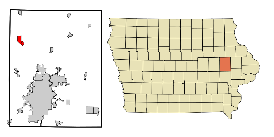 Map of Center Point
