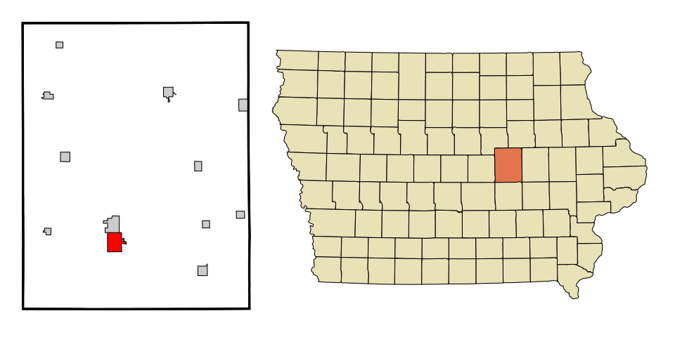 Locator map of Tama