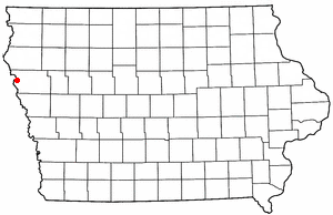 Locator map of Sergeant Bluff