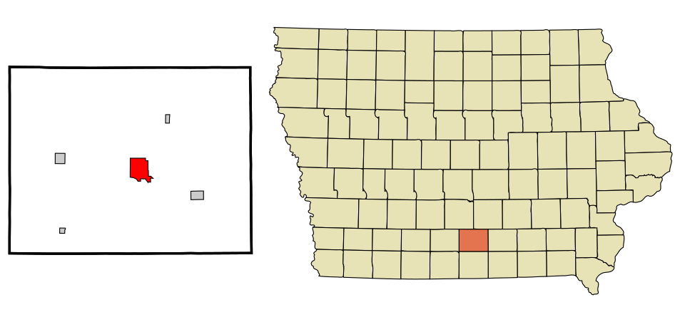 Locator map of Chariton