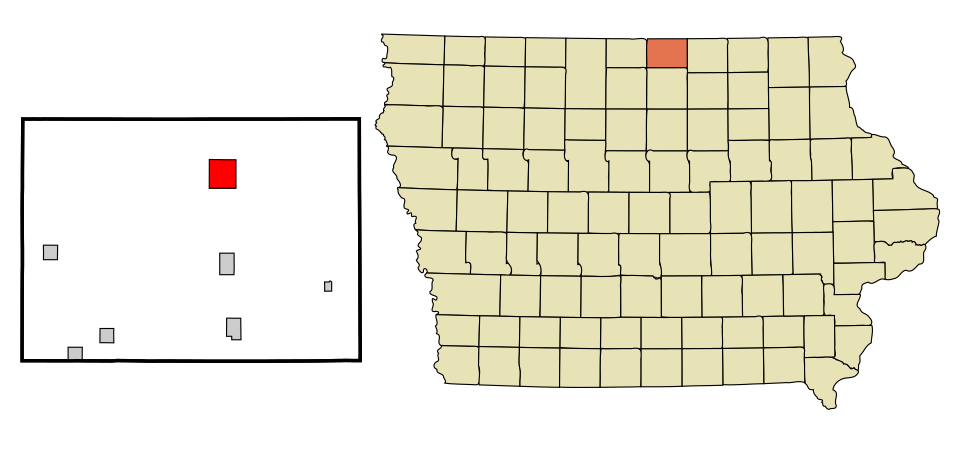 Locator map of Northwood