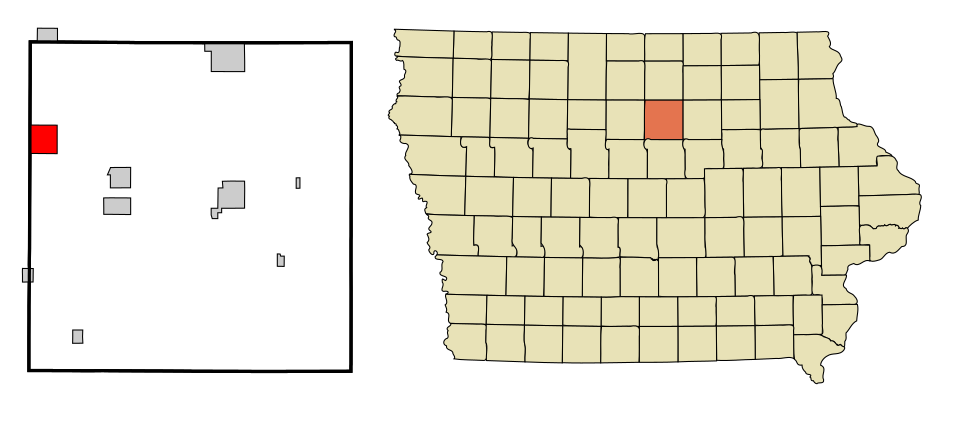 Locator map of Alexander