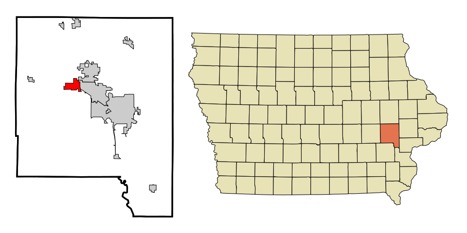 Map of Tiffin
