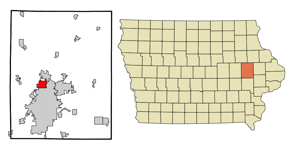 Map of Hiawatha