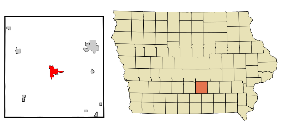 Locator map of Knoxville