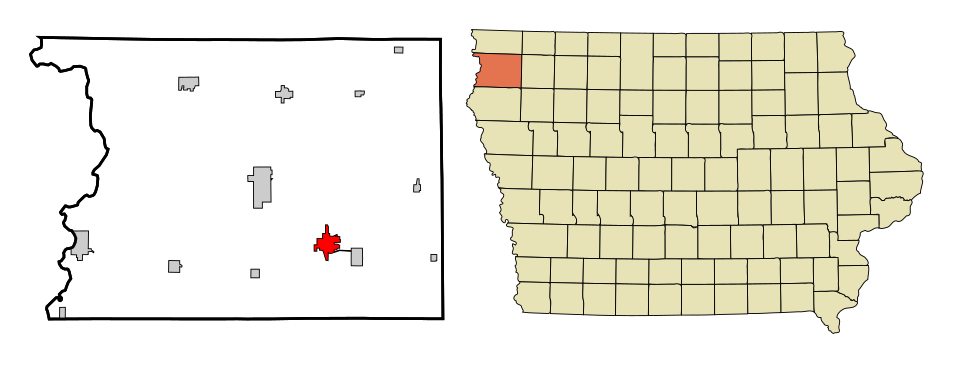 Map of Orange City