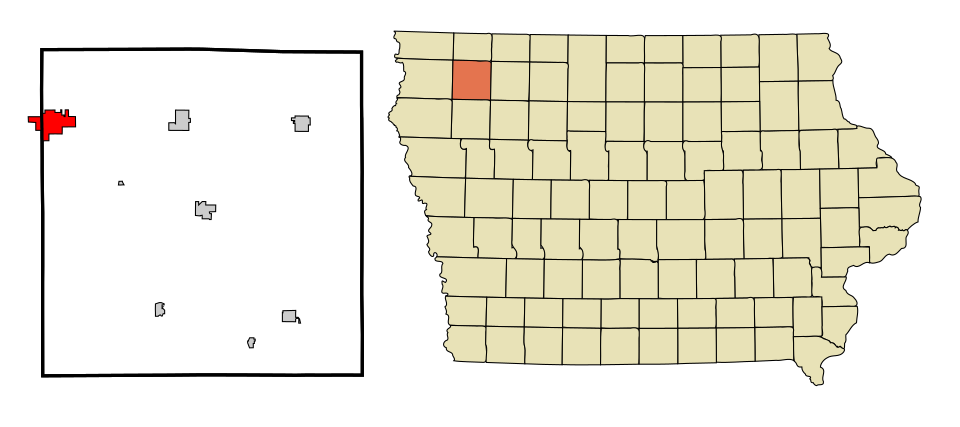 Map of Sheldon