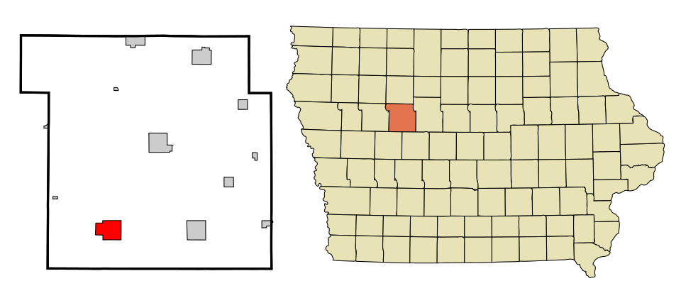 Locator map of Lake