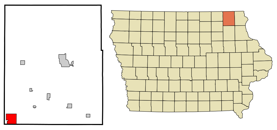 Locator map of Jackson Junction