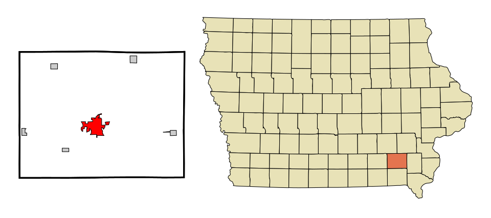 Locator map of Fairfield